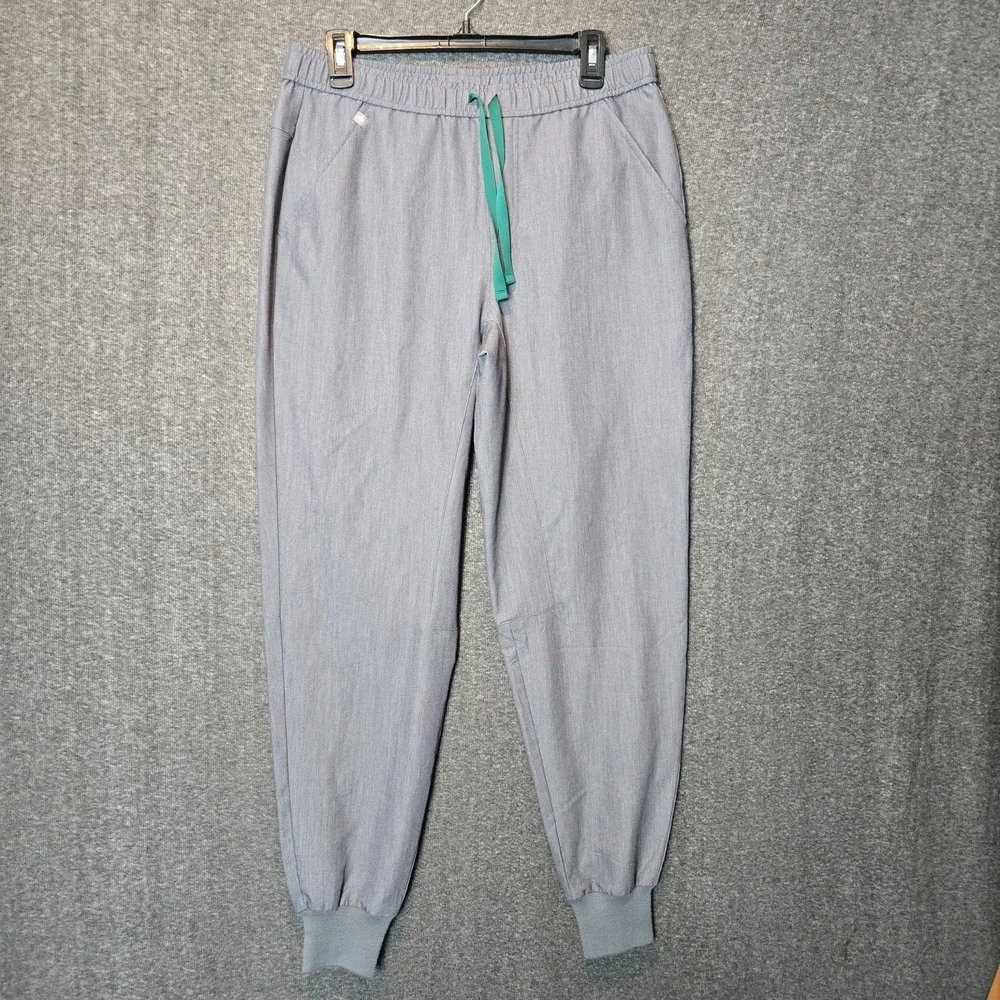 FIGS Scrubs Mens Size Medium 31 x 30 Gray Tansen‎ Jogger Scrub Pants Slim Fit